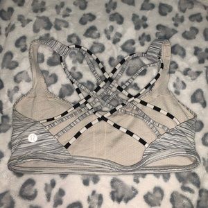 Lululemon classic strappy back bra size 6